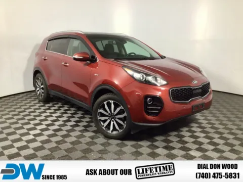 Red 2017 Kia Sportage EX for sale in Athens, OH
