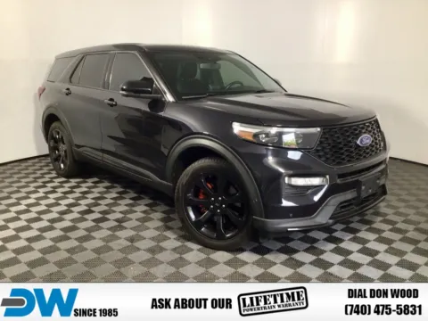 Black 2021 Ford Explorer ST for sale in Athens, OH