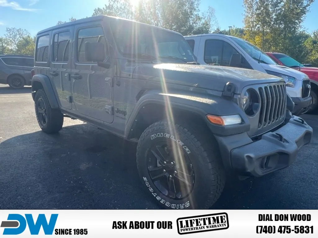 Gray 2021 Jeep Wrangler Unlimited Sport Altitude for sale in Athens, OH