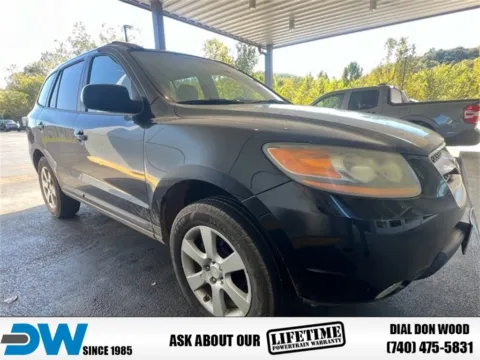 Black 2008 Hyundai Santa Fe SE for sale in Athens, OH