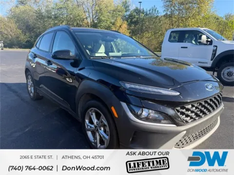 Black 2022 Hyundai Kona SEL for sale in Athens, OH