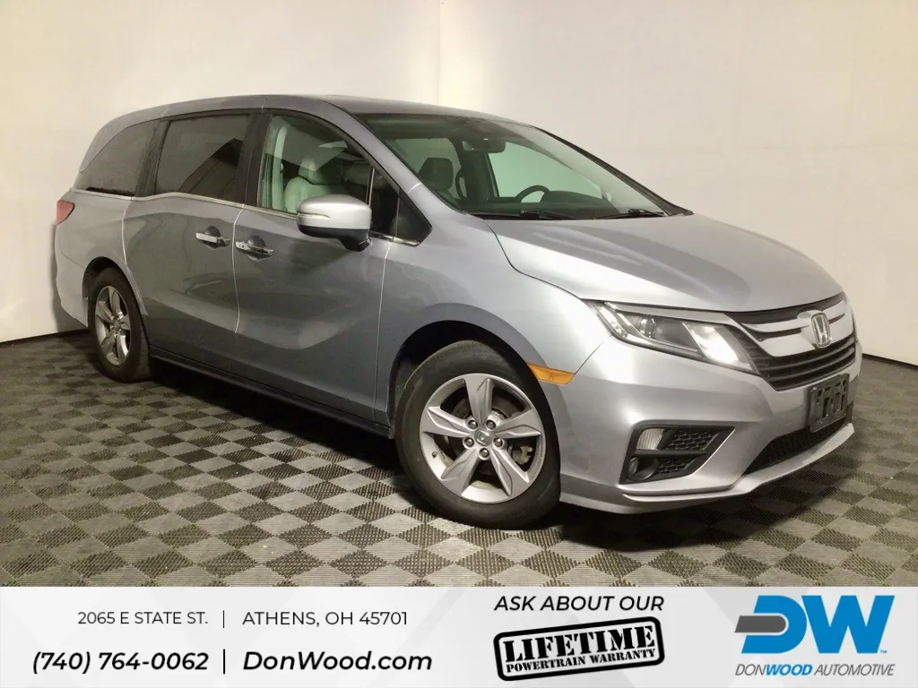 Silver 2019 Honda Odyssey EX-L for sale in Athens, OH