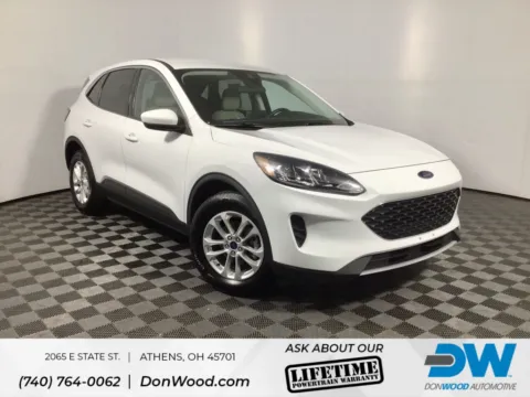 White 2021 Ford Escape SE for sale in Athens, OH