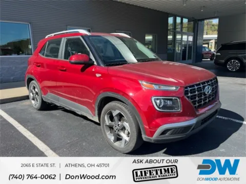 Red 2023 Hyundai Venue Limited for sale in Athens, OH