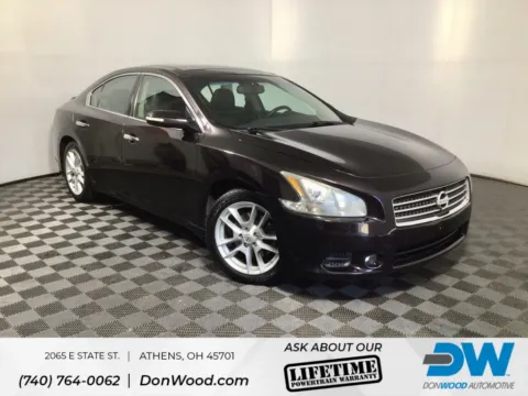 Black 2010 Nissan Maxima 3.5 SV for sale in Athens, OH