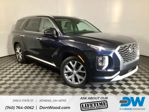 Blue 2021 Hyundai Palisade Limited for sale in Athens, OH