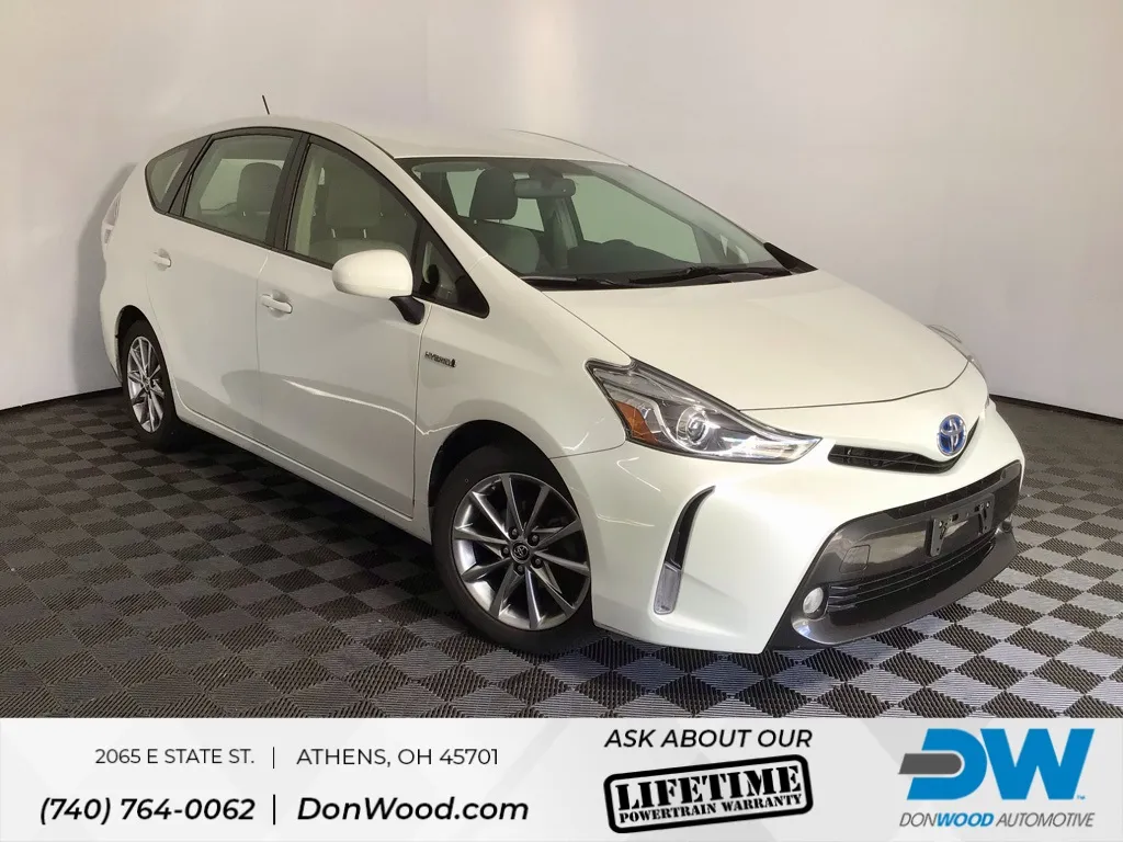 White 2017 Toyota Prius v Three for sale in Athens, OH