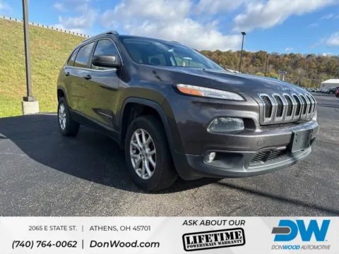 Gray 2014 Jeep Cherokee Latitude for sale in Athens, OH