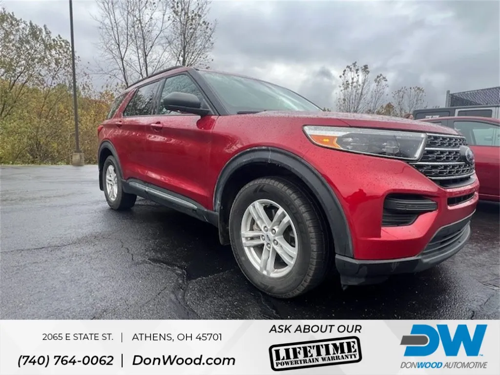 Red 2023 Ford Explorer XLT for sale in Athens, OH