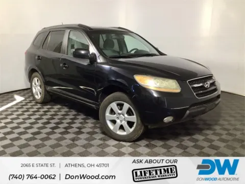 Black 2008 Hyundai Santa Fe SE for sale in Athens, OH