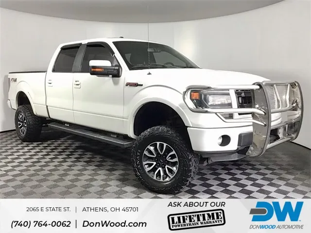 White 2013 Ford F-150 FX4 for sale in Athens, OH