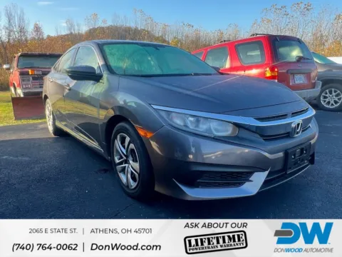 Gray 2018 Honda Civic LX for sale in Athens, OH