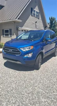 Blue 2021 Ford EcoSport Titanium for sale in Athens, OH