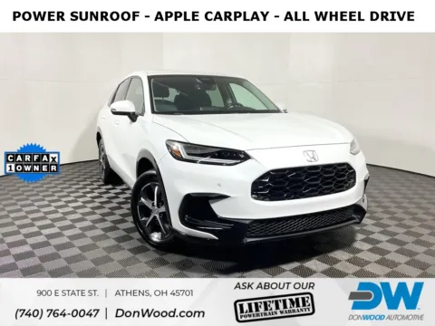 White 2023 Honda HR-V EX-L for sale in Athens, OH