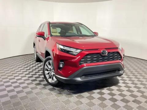 Red 2025 Toyota RAV4 XLE Premium for sale in Athens, OH
