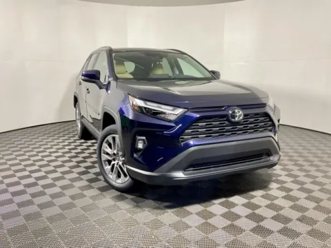 Blue 2025 Toyota RAV4 XLE Premium for sale in Athens, OH