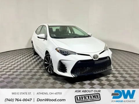 White 2017 Toyota Corolla SE for sale in Athens, OH