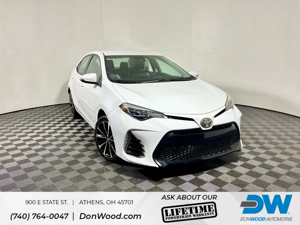 White 2017 Toyota Corolla SE for sale in Athens, OH