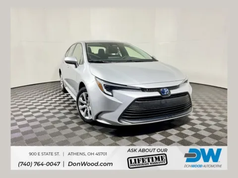 Silver 2024 Toyota Corolla Hybrid LE for sale in Athens, OH