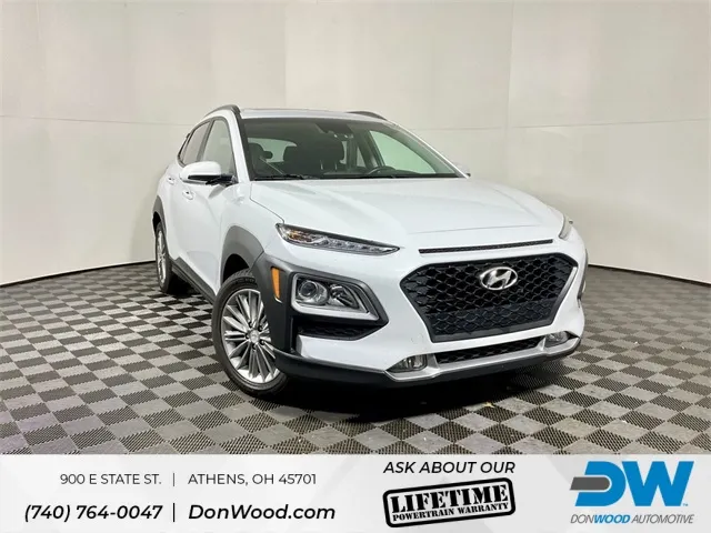 White 2020 Hyundai Kona SEL Plus for sale in Athens, OH