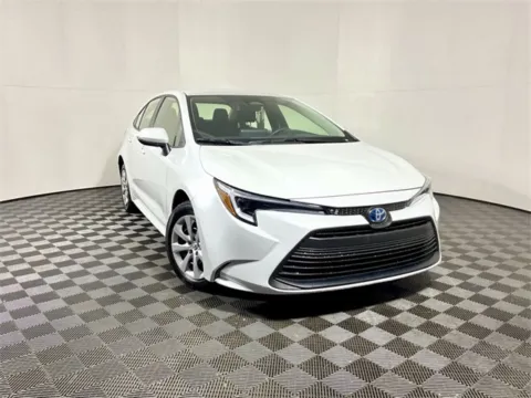 White 2024 Toyota Corolla Hybrid LE for sale in Athens, OH
