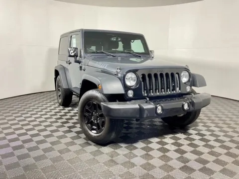 Gray 2016 Jeep Wrangler Willys Wheeler for sale in Athens, OH