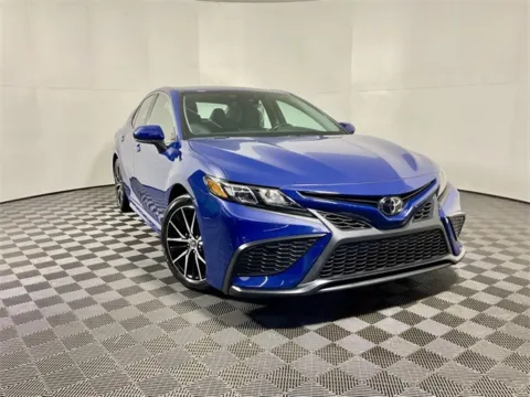 Blue 2023 Toyota Camry SE for sale in Athens, OH
