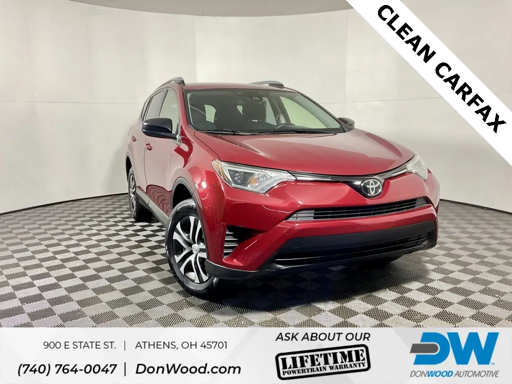 White 2018 Toyota RAV4 LE for sale in Athens, OH