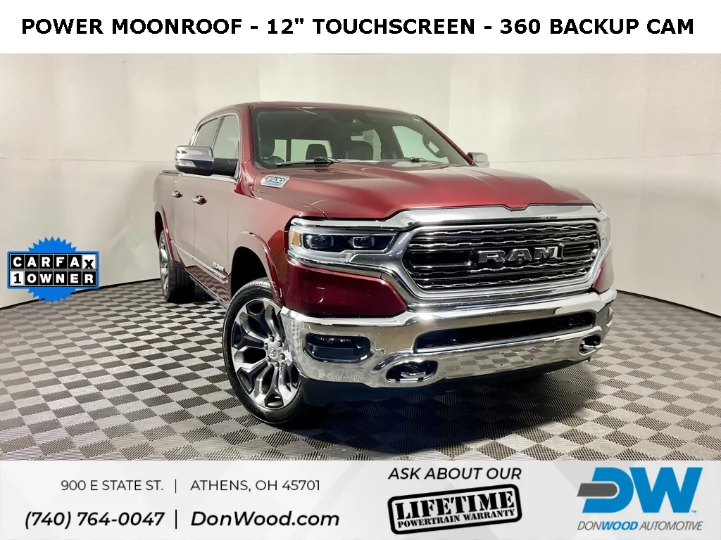 Red 2022 Ram 1500 Limited for sale in Athens, OH