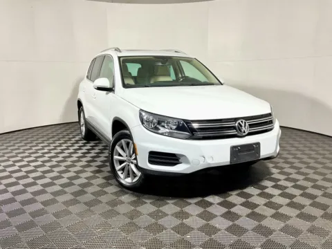 White 2017 Volkswagen Tiguan 2.0T Wolfsburg Edition for sale in Athens, OH