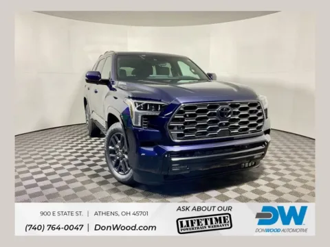 Blue 2026 Toyota Sequoia Platinum for sale in Athens, OH
