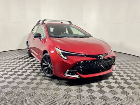 Red 2026 Toyota Corolla Hatchback XSE for sale in Athens, OH