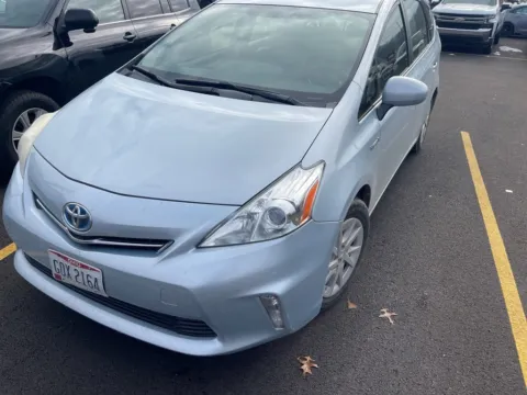 Blue 2014 Toyota Prius v Two for sale in Athens, OH