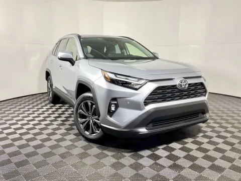Silver 2025 Toyota RAV4 Hybrid XLE Premium for sale in Athens, OH