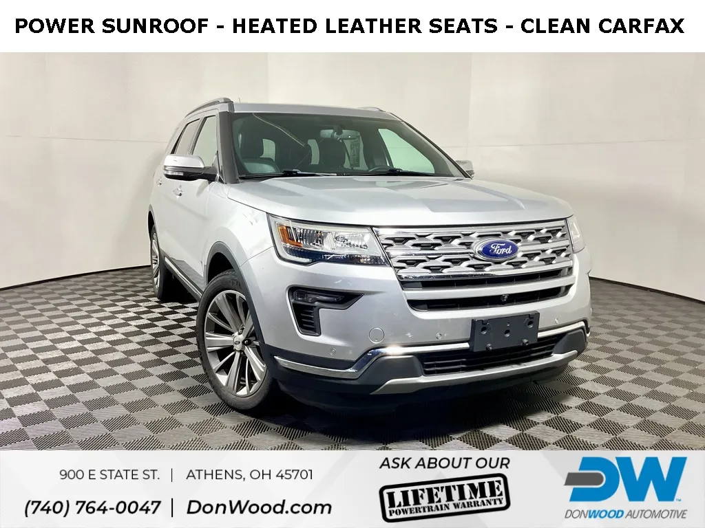 Used 2018 Ford Explorer Limited for sale in Athens, OH at Don Wood