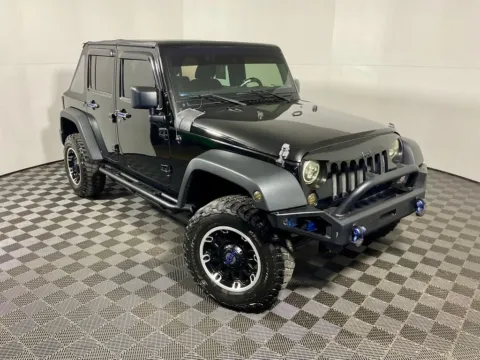 Another view of 2016 Jeep Wrangler Unlimited Willys for sale in Athens, OH at Don Wood Toyota