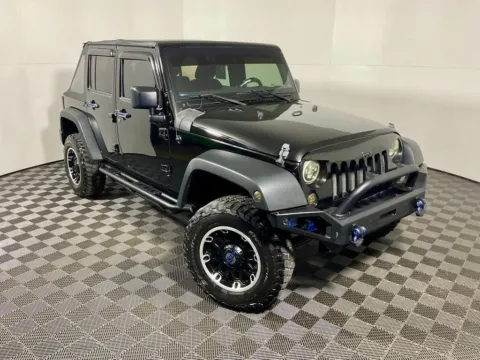 Another view of 2016 Jeep Wrangler Unlimited Willys for sale in Athens, OH at Don Wood Toyota