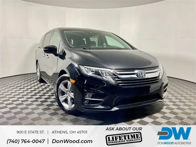 Black 2020 Honda Odyssey EX-L for sale in Athens, OH