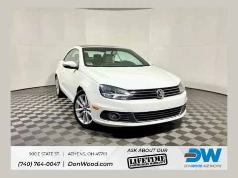 White 2012 Volkswagen Eos Komfort Edition for sale in Athens, OH