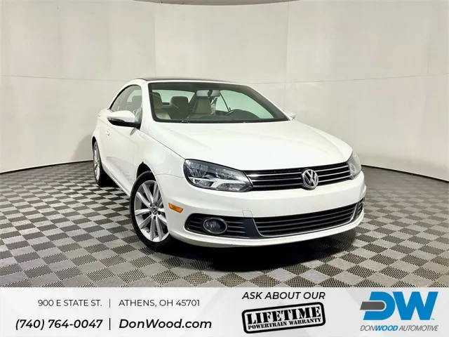 White 2012 Volkswagen Eos Komfort Edition for sale in Athens, OH