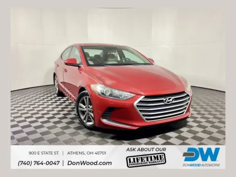 Red 2017 Hyundai Elantra SE for sale in Athens, OH