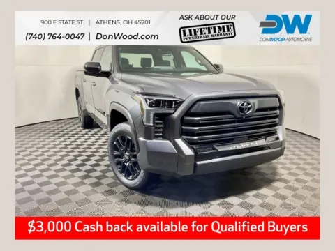 Gray 2026 Toyota Tundra Limited for sale in Athens, OH