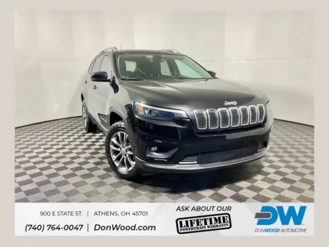 Black 2020 Jeep Cherokee Latitude Plus for sale in Athens, OH
