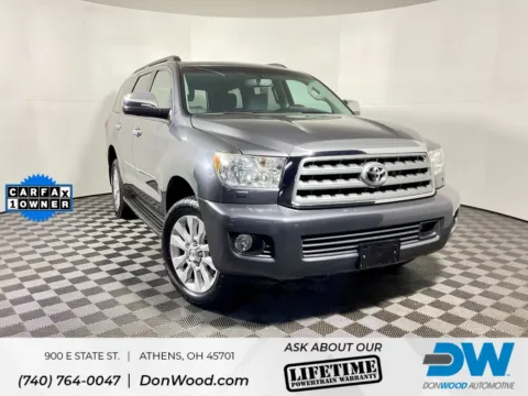 Gray 2017 Toyota Sequoia Platinum for sale in Athens, OH