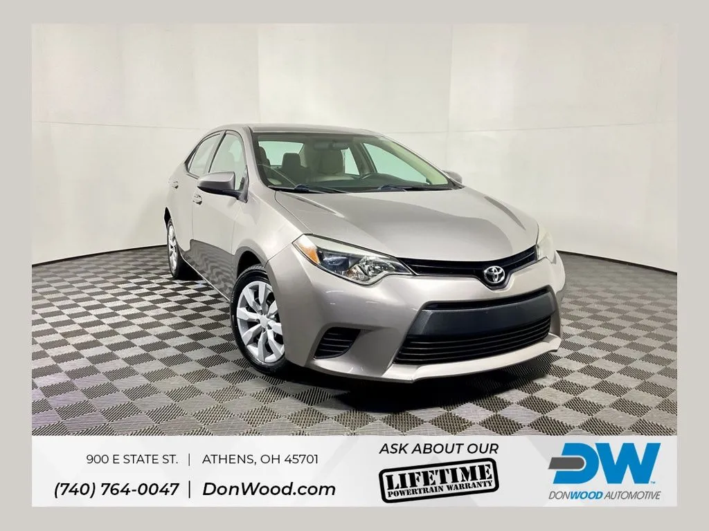 Silver 2014 Toyota Corolla LE for sale in Athens, OH