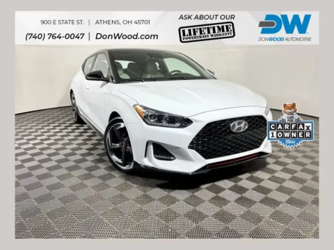 White 2020 Hyundai Veloster Turbo Ultimate for sale in Athens, OH