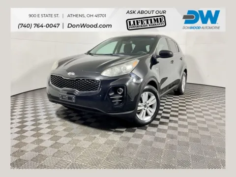 Black 2017 Kia Sportage LX for sale in Athens, OH