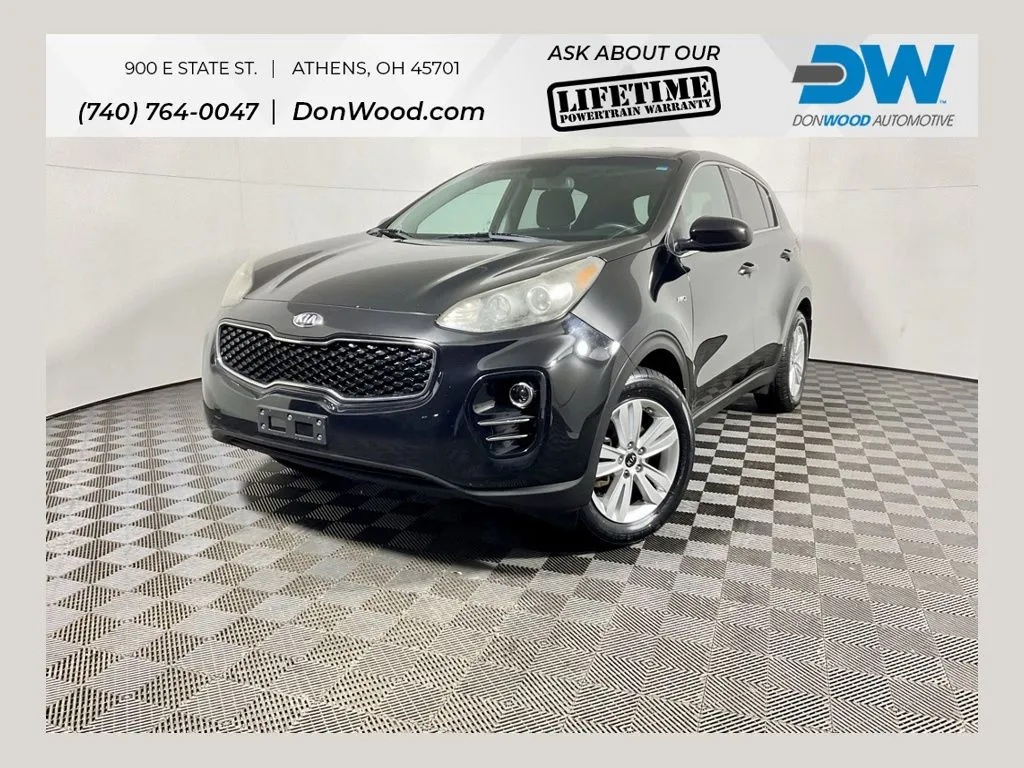 Black 2017 Kia Sportage LX for sale in Athens, OH