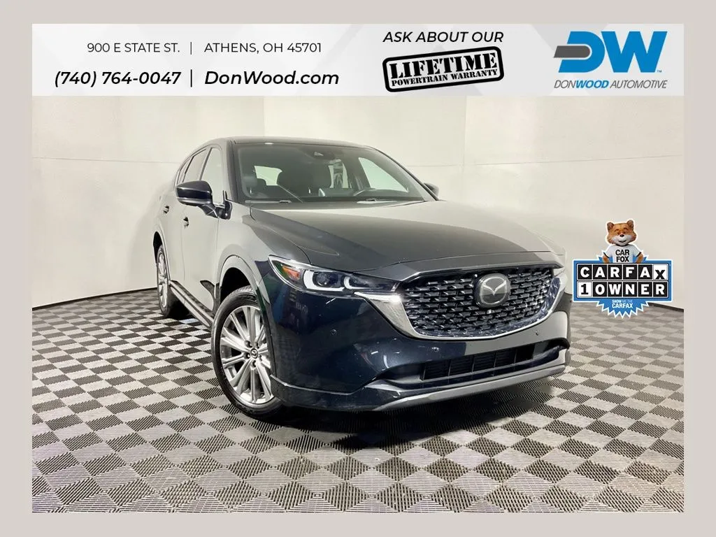 Black 2022 Mazda CX-5 2.5 Turbo Signature for sale in Athens, OH