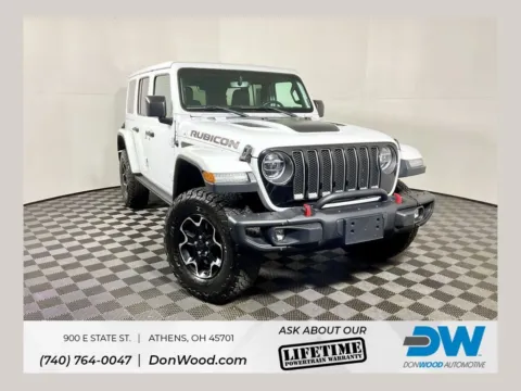 White 2020 Jeep Wrangler Unlimited Rubicon for sale in Athens, OH